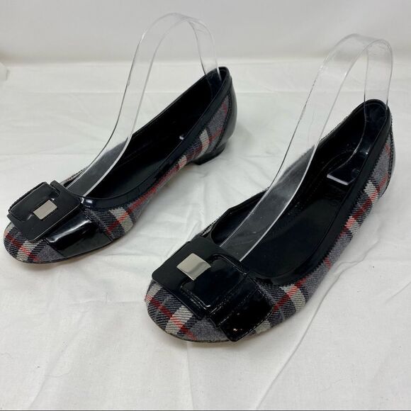 Franco Sarto Cameo Plaid Flats- Size 8 - Picture 3 of 12